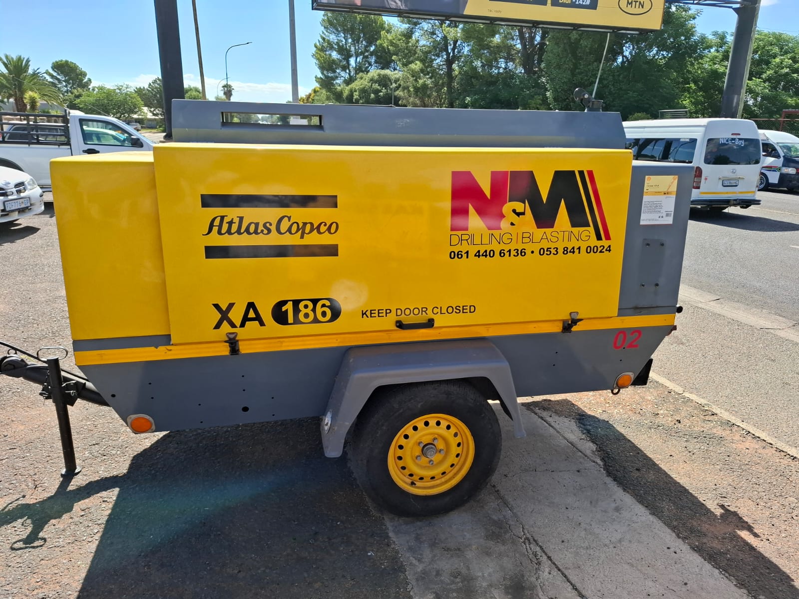 Atlas Copco 400CFM Compressor