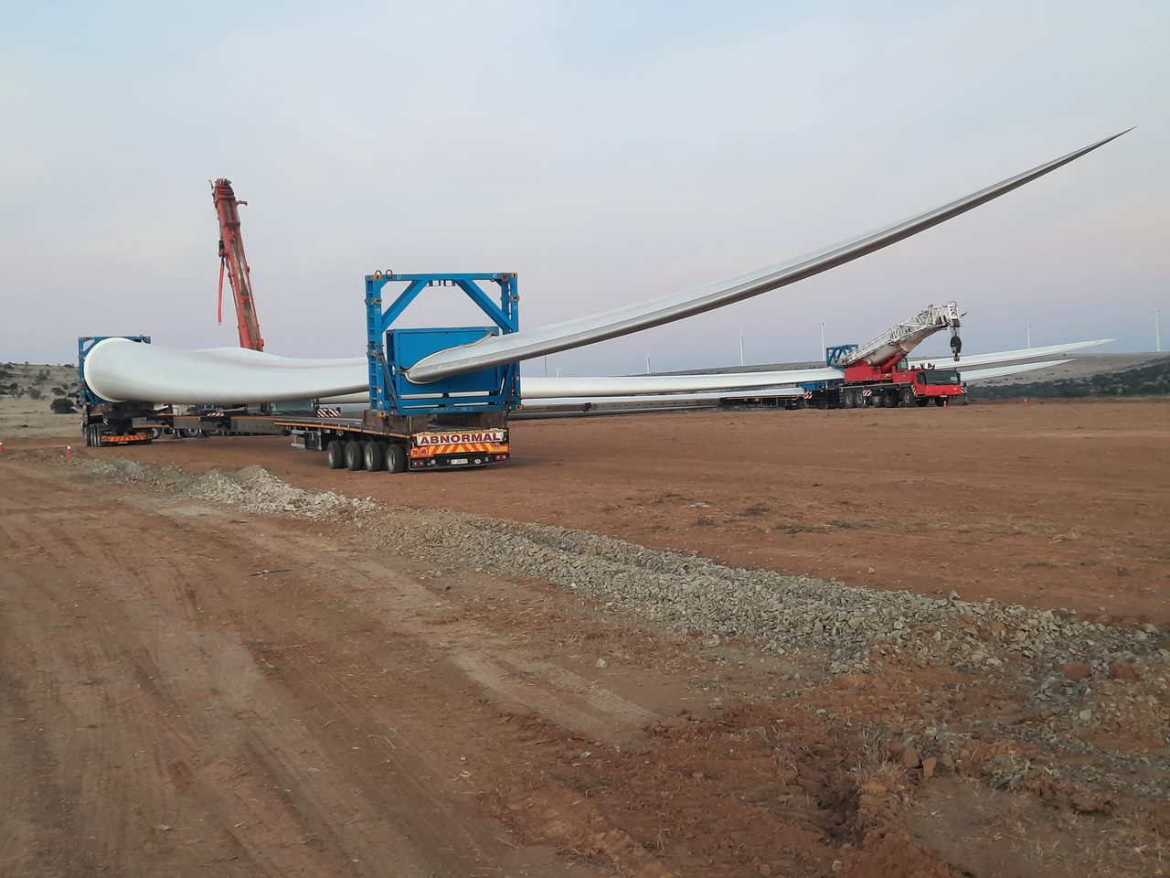 Wind turbine base blasting - CSV Construction